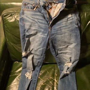 American eagle super stretch size2 jeans